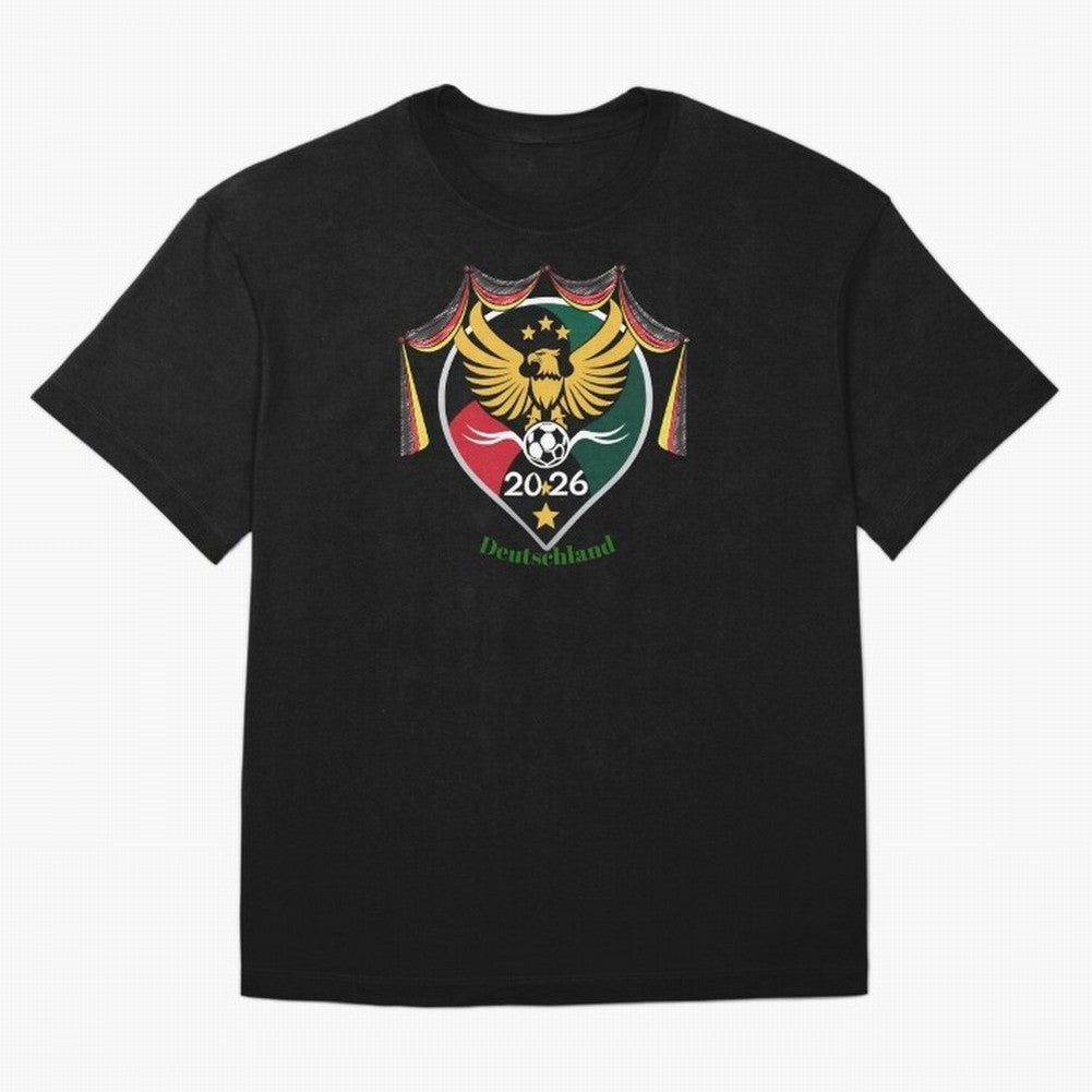 Germany WCup 2026 Classic T-Shirt Upgrade FIFA World Cup 2026 Spirit, Capturing England, France and Netherlands, Neymar, Championship Spirit, Famous Goals, Roaring Crowds and International Football Unity; Created for Match Day Parties, Soccer