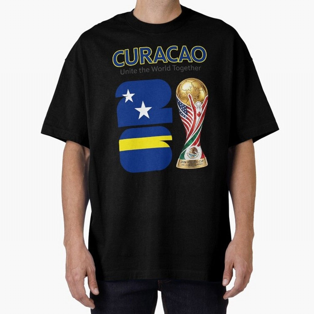 World Cup 2026, IMG 028, CURACAO 001 Classic T-Shirt Remember Iconic Moments from FIFA World Cup 2026 for Fans of Haaland and Mbappe and Spain, Bringing Classic Soccer Heritage, Championship Pressure, Fan Loyalty and International Pride; Great for