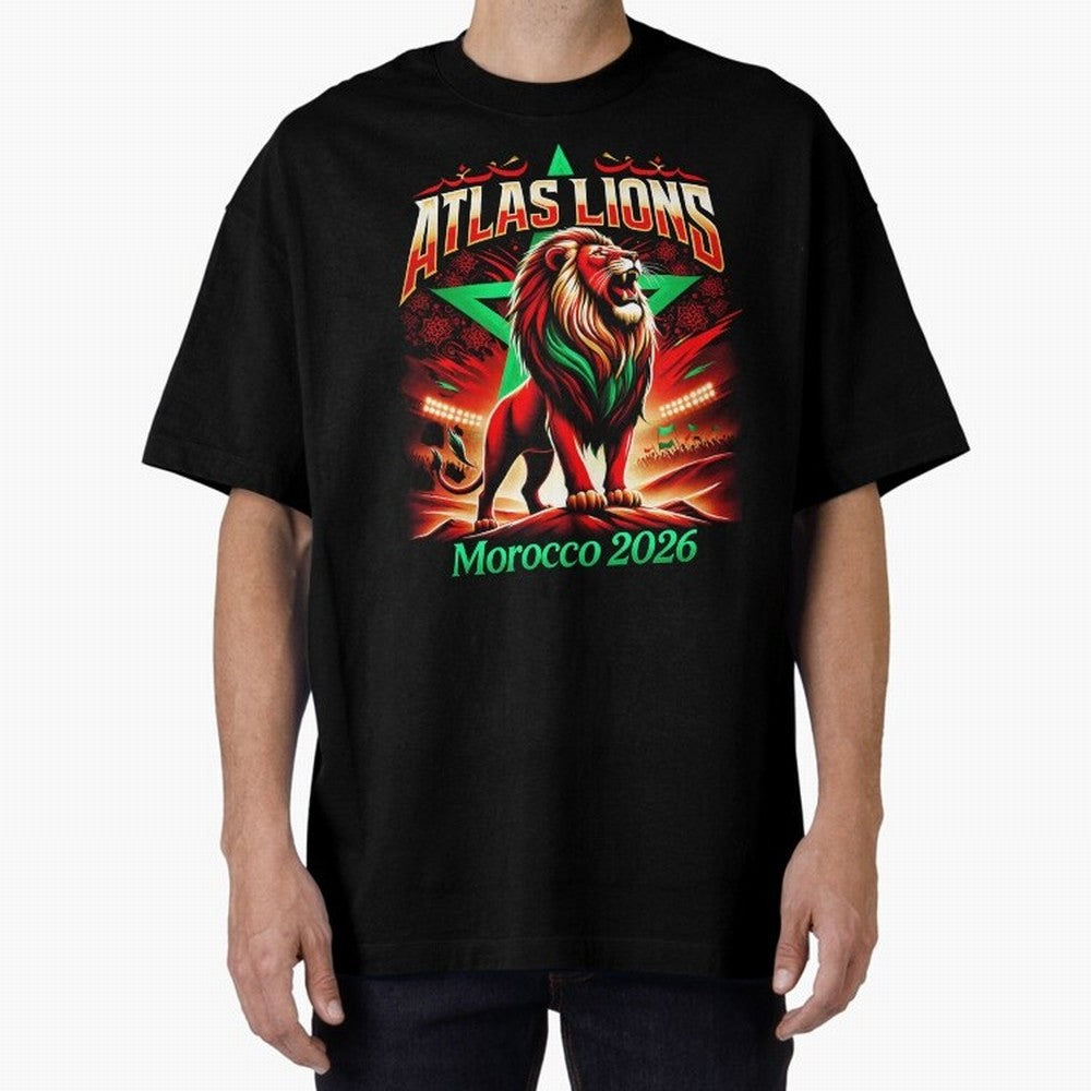 Morocco Football Fan Classic T-Shirt Remember FIFA World Cup 2026 for Fans of Mbappe and Neymar and England and Germany, Bringing Sports Nostalgia, International Competition, Famous Players and Unforgettable Victories; Built for Supporters Chasing