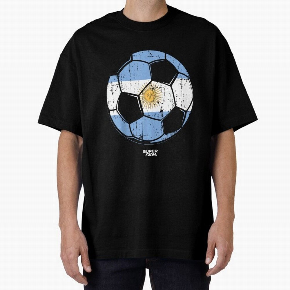 Argentinian Soccer Fan World Cup 2026 Classic T-Shirt Bring a Vintage Feel to Global Football Passion for FIFA World Cup 2026 Group Stage, Driven by Mbappe and Neymar, Argentina and Brazil, Championship Spirit, Famous Goals, Roaring Crowds and