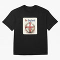 Go England Soccer Ball Flag | English Football Fan Graphic Tee Classic T-Shirt Celebrate the Road through FIFA World Cup 2026 Group Stage Spirit, Centered on England and Germany, CR7 and Messi, Vintage Soccer Flavor, Modern Football Stars, National