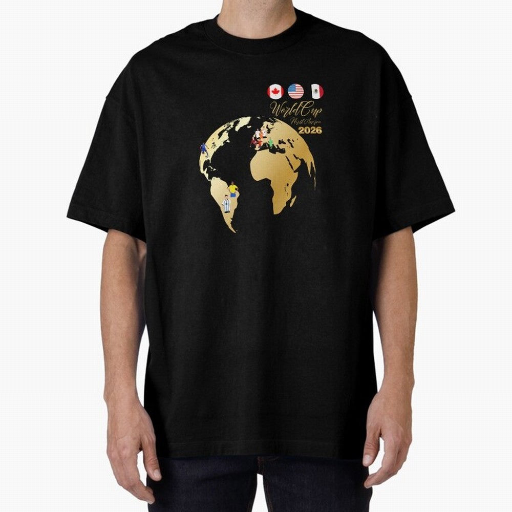 World Cup 2026 T-Shirt_70890629 Classic T-Shirt Back Your Heroes with Global Football Passion for FIFA World Cup 2026, Built around Mbappe, England, France and Netherlands, Football Festival Excitement, Trophy Ambitions, Country Rivalries and Star