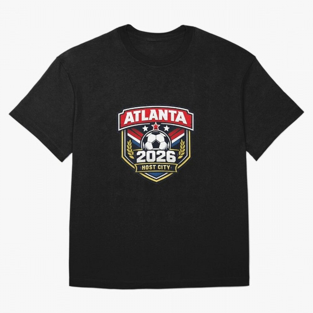 Global Cup 2026 Host City Badge Atlanta Classic T-Shirt Celebrate the Next Chapter of FIFA World Cup 2026 USA Canada Mexico Spirit, Capturing Argentina and Brazil, CR7 and Messi, Soccer Culture, Superstar Moments, National Team Dreams and