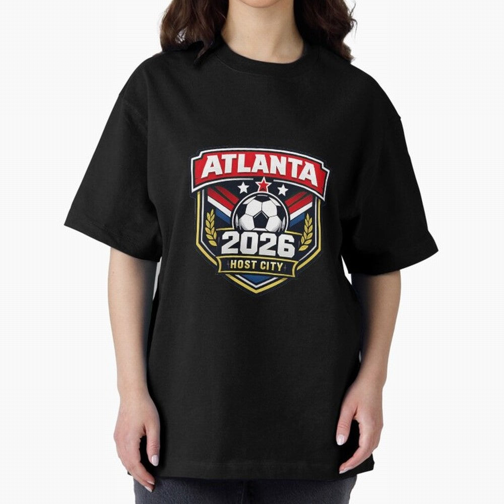 Global Cup 2026 Host City Badge Atlanta Classic T-Shirt Celebrate the Next Chapter of FIFA World Cup 2026 USA Canada Mexico Spirit, Capturing Argentina and Brazil, CR7 and Messi, Soccer Culture, Superstar Moments, National Team Dreams and