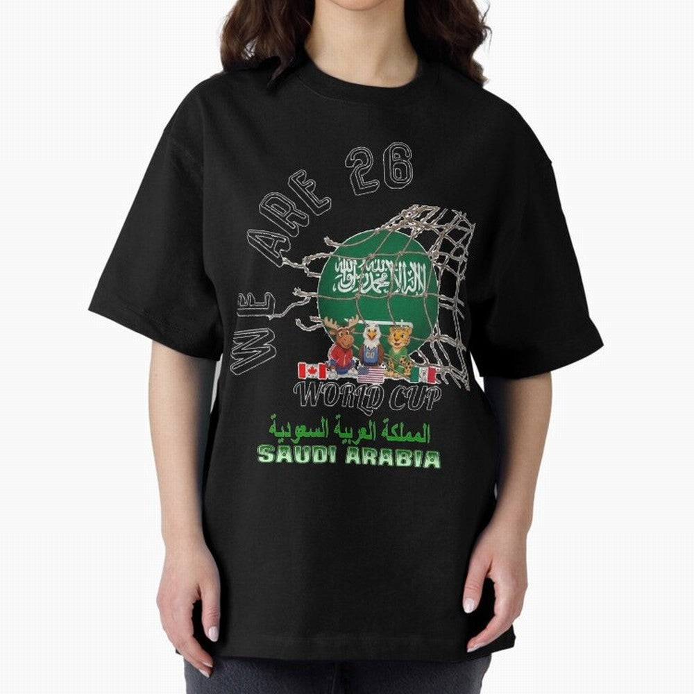 World cup 26 - Saudi Arabia Classic T-Shirt Bring International Match Energy to the FIFA World Cup 2026 Journey through Messi and Cristiano Ronaldo Highlights, France and Portugal Pride, Soccer Culture, Superstar Moments, National Team Dreams and
