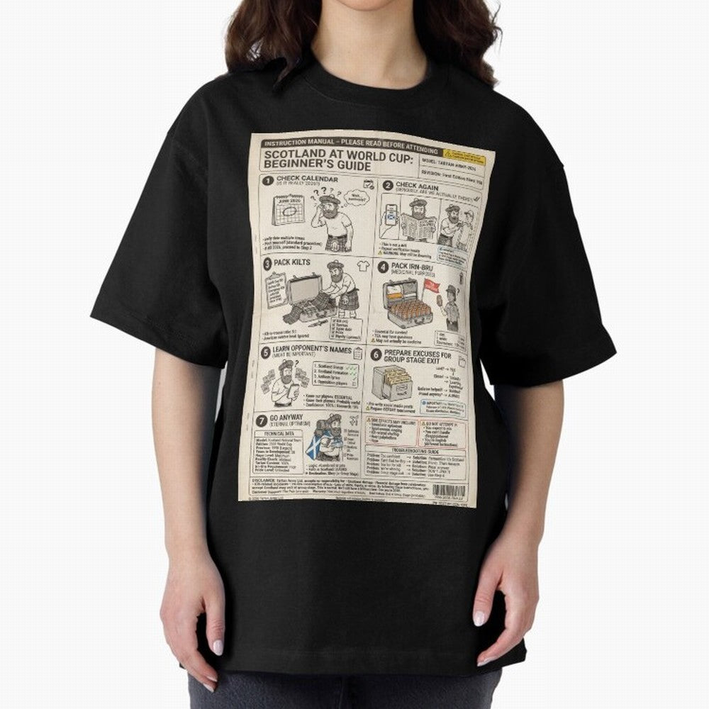 Scotland's Beginners Guide To The World Cup Classic T-Shirt Make Every Kick Count in FIFA World Cup 2026 Made for Haaland, France Energy, Classic Soccer Heritage, Championship Pressure, Fan Loyalty and International Pride; Ideal for Passionate Fans