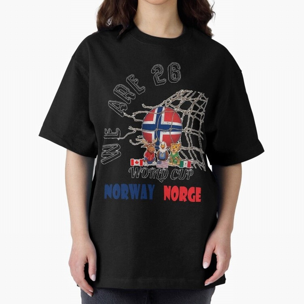 World cup 26 - Norway Classic T-Shirt Carry National Pride through FIFA World Cup 2026 USA Canada Mexico Inspired by Haaland, Argentina, France and Brazil Energy, Retro Football Energy, Iconic Rivalries, Trophy Chase Drama and Stadium Atmosphere;