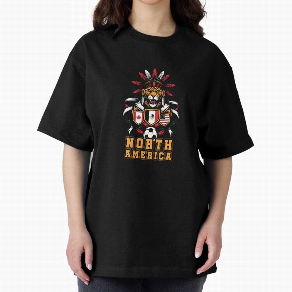 North America Jaguar Spirit Cup 2026 T-Shirt_82737634 Classic T-Shirt Celebrate Unforgettable Nights in FIFA World Cup 2026 USA Canada Mexico for Fans of Neymar and France and Portugal, Bringing Sports Nostalgia, International Competition, Famous