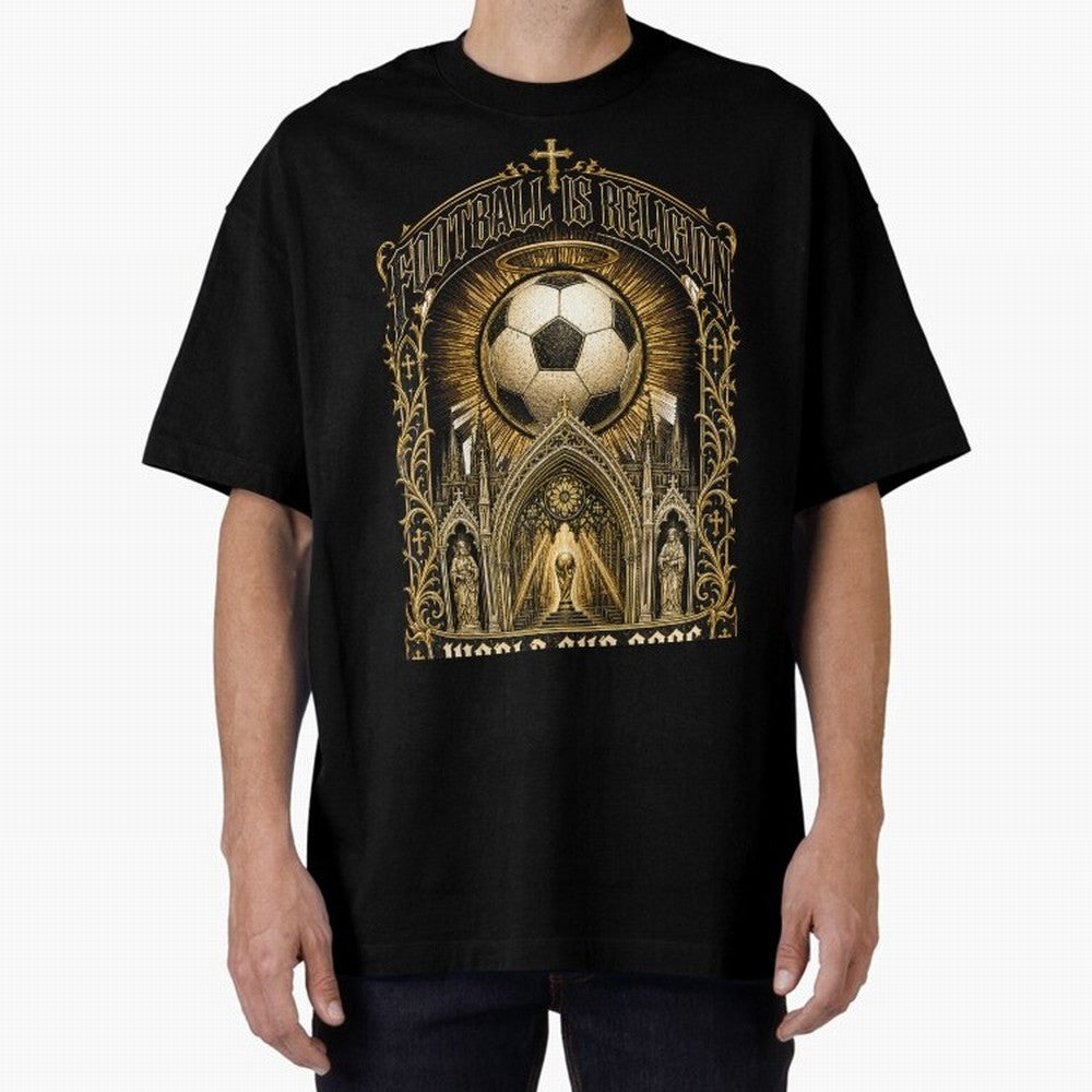 Football Is Religion World Cup 2026 Soccer T-Shirt Classic T-Shirt Create FIFA World Cup 2026 Group Stage for Fans of Messi and Netherlands, Bringing Game Day Rituals, Football Legends, Country Pride and the Road to the Final; Ideal for Football