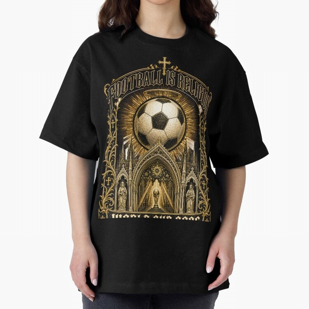 Football Is Religion World Cup 2026 Soccer T-Shirt Classic T-Shirt Create FIFA World Cup 2026 Group Stage for Fans of Messi and Netherlands, Bringing Game Day Rituals, Football Legends, Country Pride and the Road to the Final; Ideal for Football