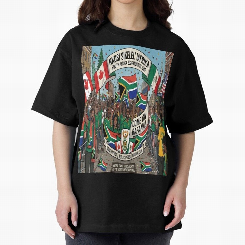 Soiuth Africa Classic T-Shirt Celebrate the Magic of FIFA World Cup 2026 Group Stage Spirit, Made for Brazil, Portugal and Argentina, Messi, Neymar and Mbappe, Stadium Memories, Football Loyalty, International Chants and Championship Tradition;