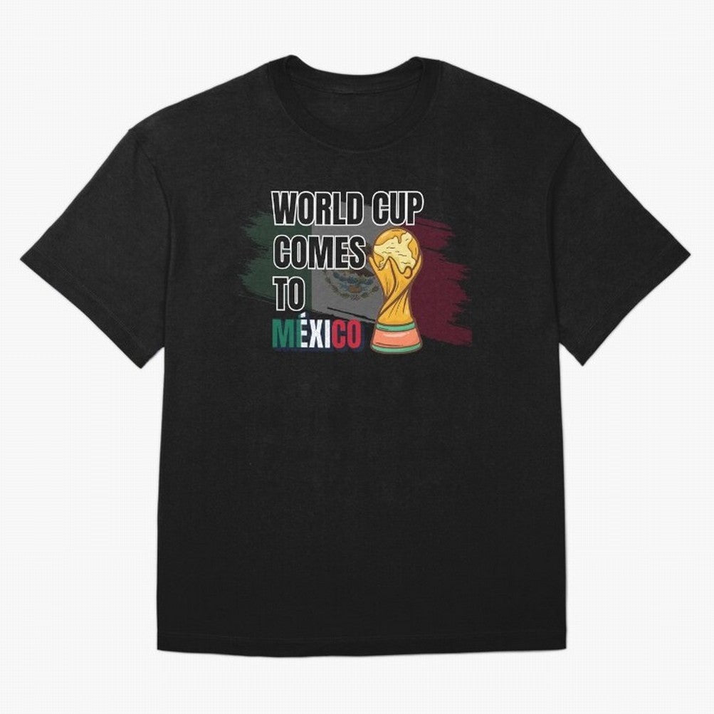 World Cup comes to Mexico Classic T-Shirt Remember FIFA World Cup 2026 USA Canada Mexico for Fans of Cristiano Ronaldo, Haaland and CR7 and Portugal, Spain and Germany, Bringing Champion Mindset, Group Stage Buzz, Knockout Tension and Passionate