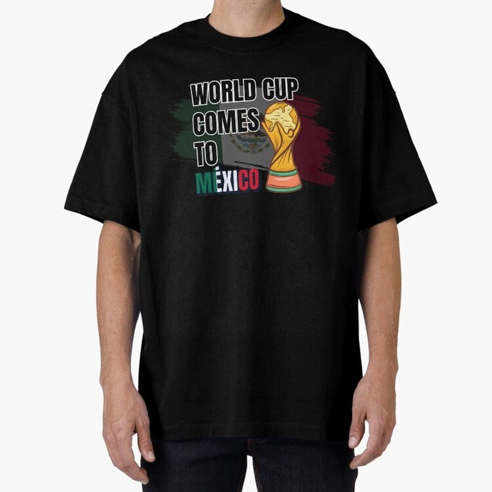 World Cup comes to Mexico Classic T-Shirt Remember FIFA World Cup 2026 USA Canada Mexico for Fans of Cristiano Ronaldo, Haaland and CR7 and Portugal, Spain and Germany, Bringing Champion Mindset, Group Stage Buzz, Knockout Tension and Passionate