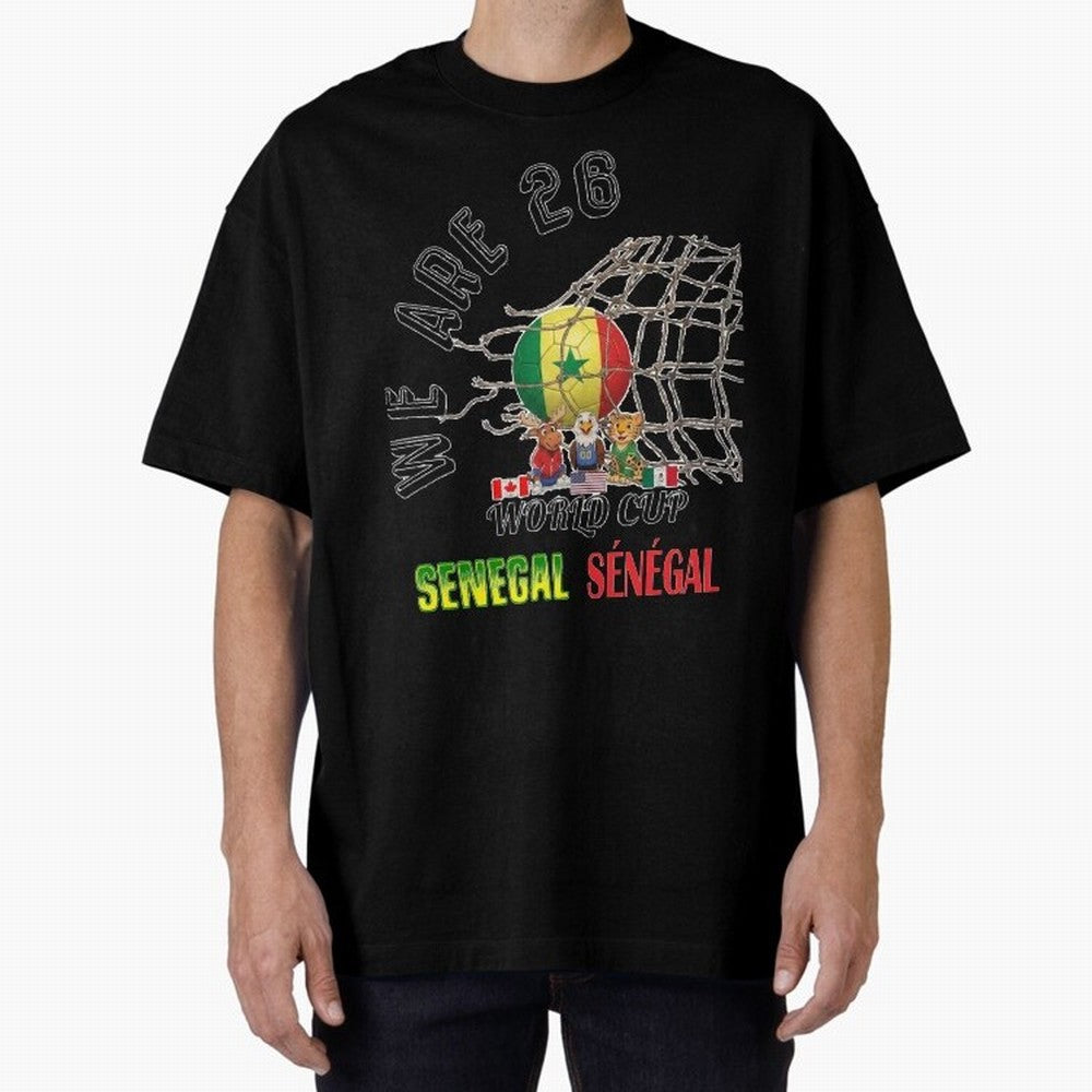 World cup 26 - Senegal Classic T-Shirt Celebrate the FIFA World Cup 2026 Journey through Cristiano Ronaldo, Haaland and CR7 Highlights, England, France and Netherlands Pride, Retro Football Energy, Iconic Rivalries, Trophy Chase Drama and Stadium
