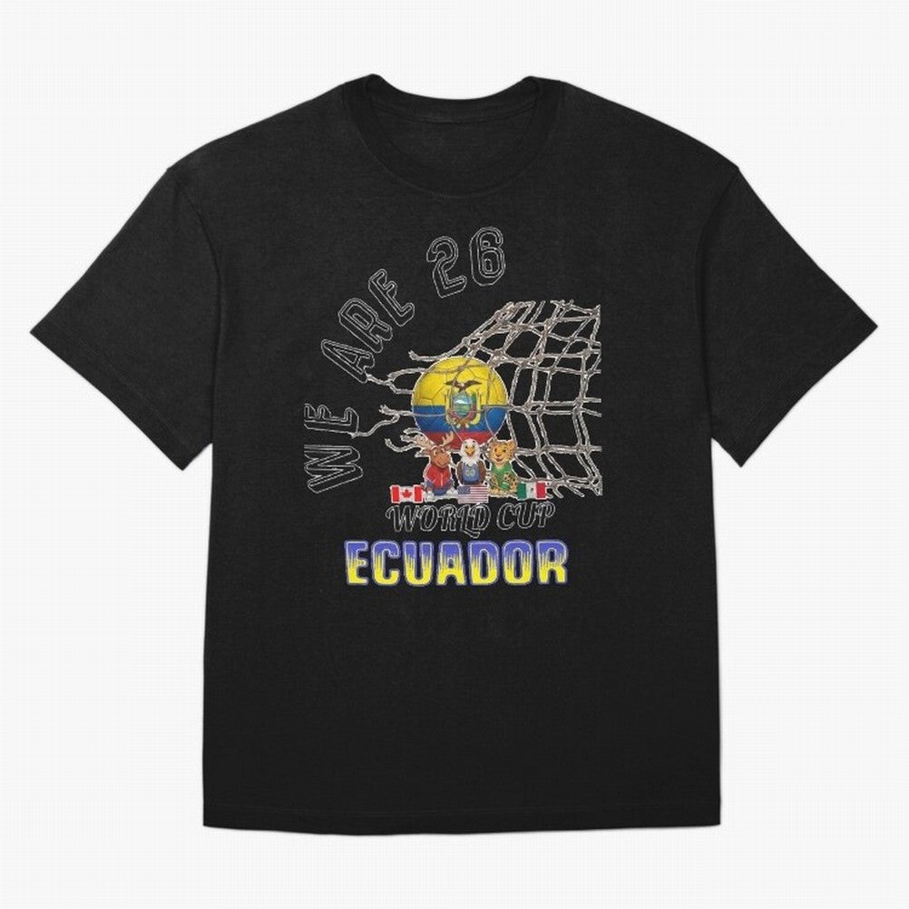 World cup 26 - Ecuador Classic T-Shirt Show Fan Pride Across the FIFA World Cup 2026 Journey through Cristiano Ronaldo, Haaland and CR7 Highlights, Portugal, Spain and Germany Pride, Tournament Hype, Historic Matchups, Family Viewing Parties and
