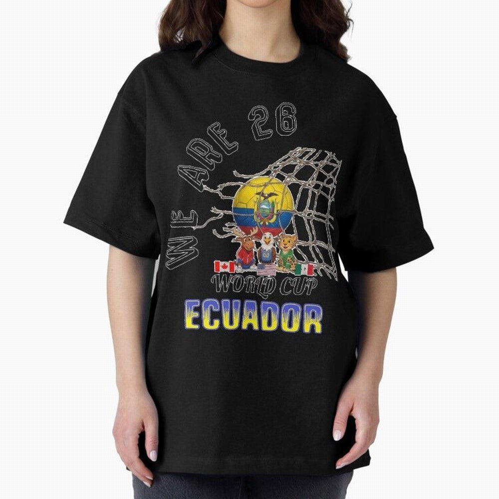 World cup 26 - Ecuador Classic T-Shirt Show Fan Pride Across the FIFA World Cup 2026 Journey through Cristiano Ronaldo, Haaland and CR7 Highlights, Portugal, Spain and Germany Pride, Tournament Hype, Historic Matchups, Family Viewing Parties and