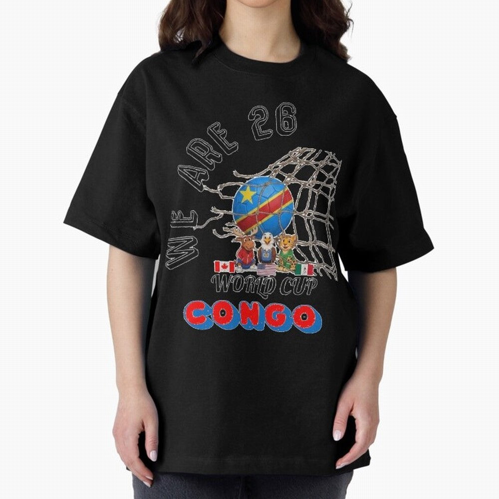 World cup 26 - Congo Classic T-Shirt Honor Football Greatness during Global Football Passion for FIFA World Cup 2026, Highlighting Cristiano Ronaldo, Haaland and CR7, France, Sports Nostalgia, International Competition, Famous Players and