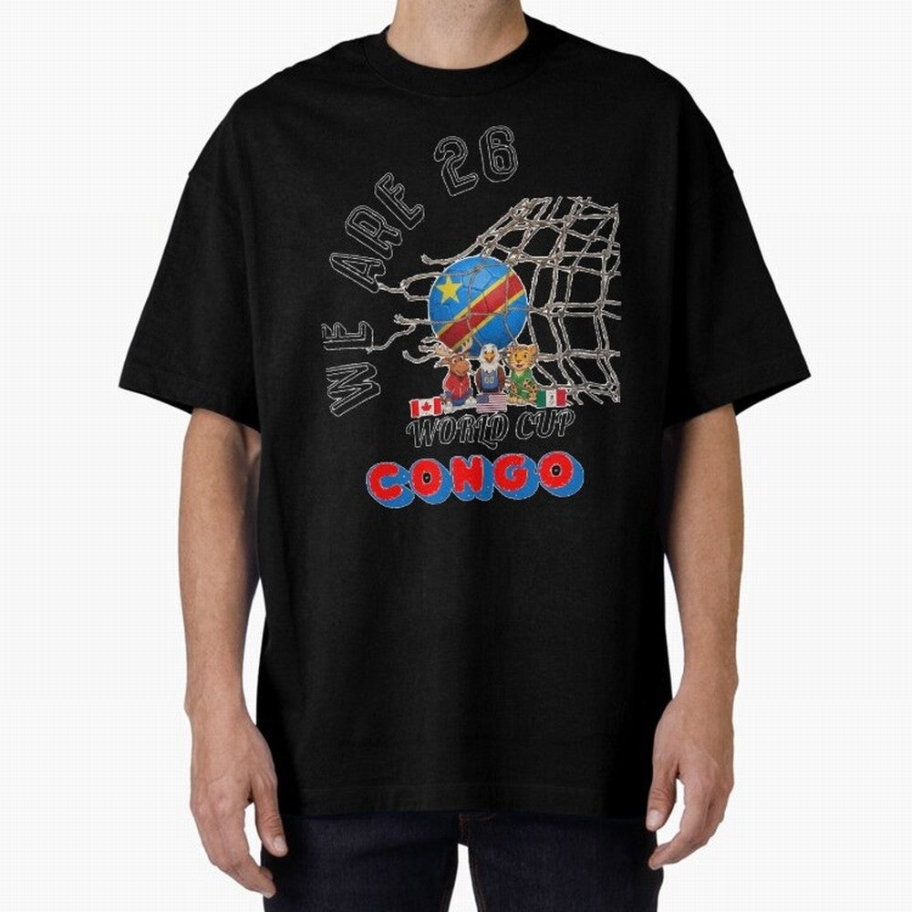 World cup 26 - Congo Classic T-Shirt Honor Football Greatness during Global Football Passion for FIFA World Cup 2026, Highlighting Cristiano Ronaldo, Haaland and CR7, France, Sports Nostalgia, International Competition, Famous Players and