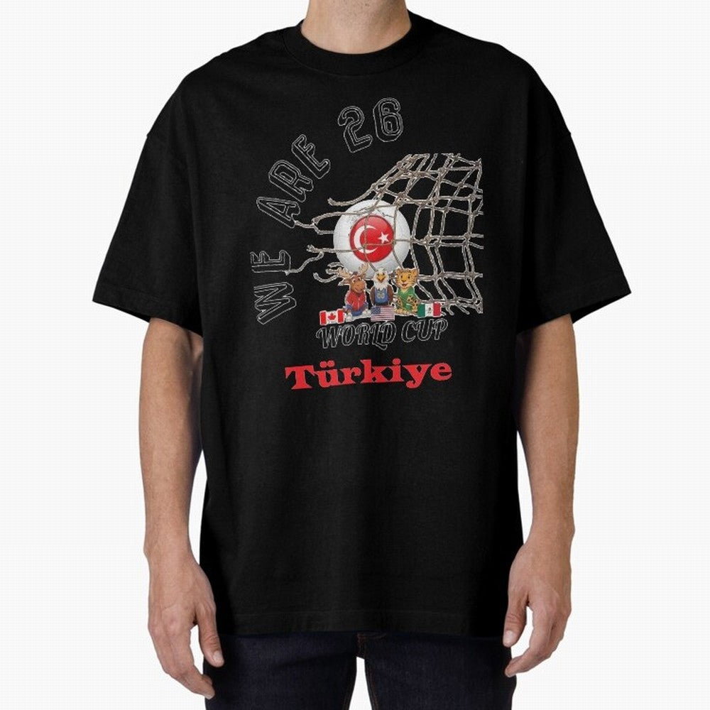 World cup 26 - Turkiye Classic T-Shirt Capture Stadium Memories from FIFA World Cup 2026 for Fans of Neymar and Portugal, Bringing Worldwide Fan Energy, Dramatic Goals, Stadium Lights and Championship Celebrations; Made for Collectors Who Enjoy