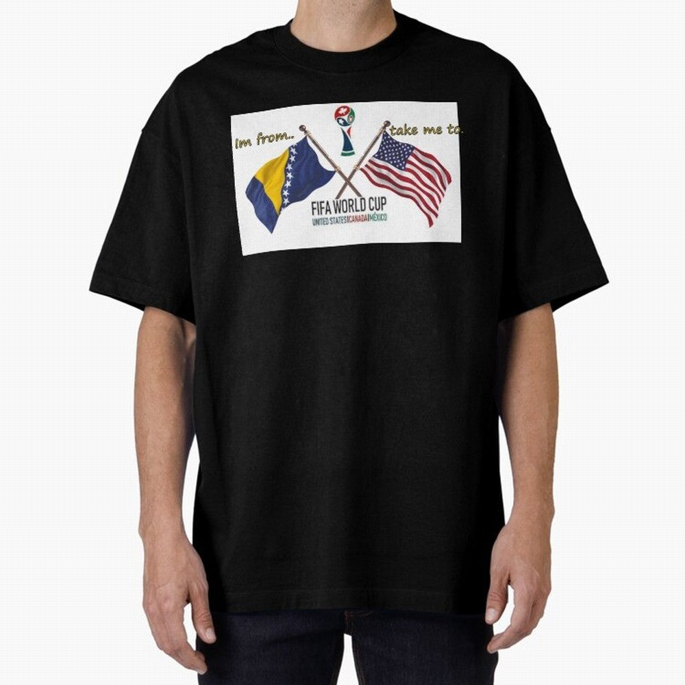 Bosnia and Herzegovina Classic T-Shirt Treasure Global Football Passion for FIFA World Cup 2026 USA Canada Mexico, with CR7, Portugal, Spain and Germany, Supporter Pride, Iconic Celebrations, Legendary Names and Global Match Day Energy; Ideal for