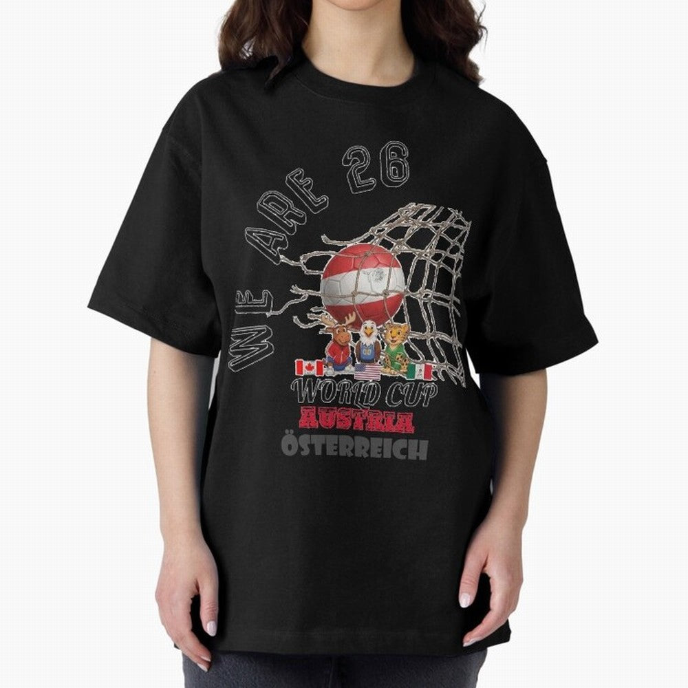 World cup 26 - Austria Classic T-Shirt Carry National Pride through Match Day Hype around FIFA World Cup 2026, Messi, England, Football History, Final Match Energy, Crowd Noise and Once in a Lifetime Moments; Built for Supporters Chasing Trophy