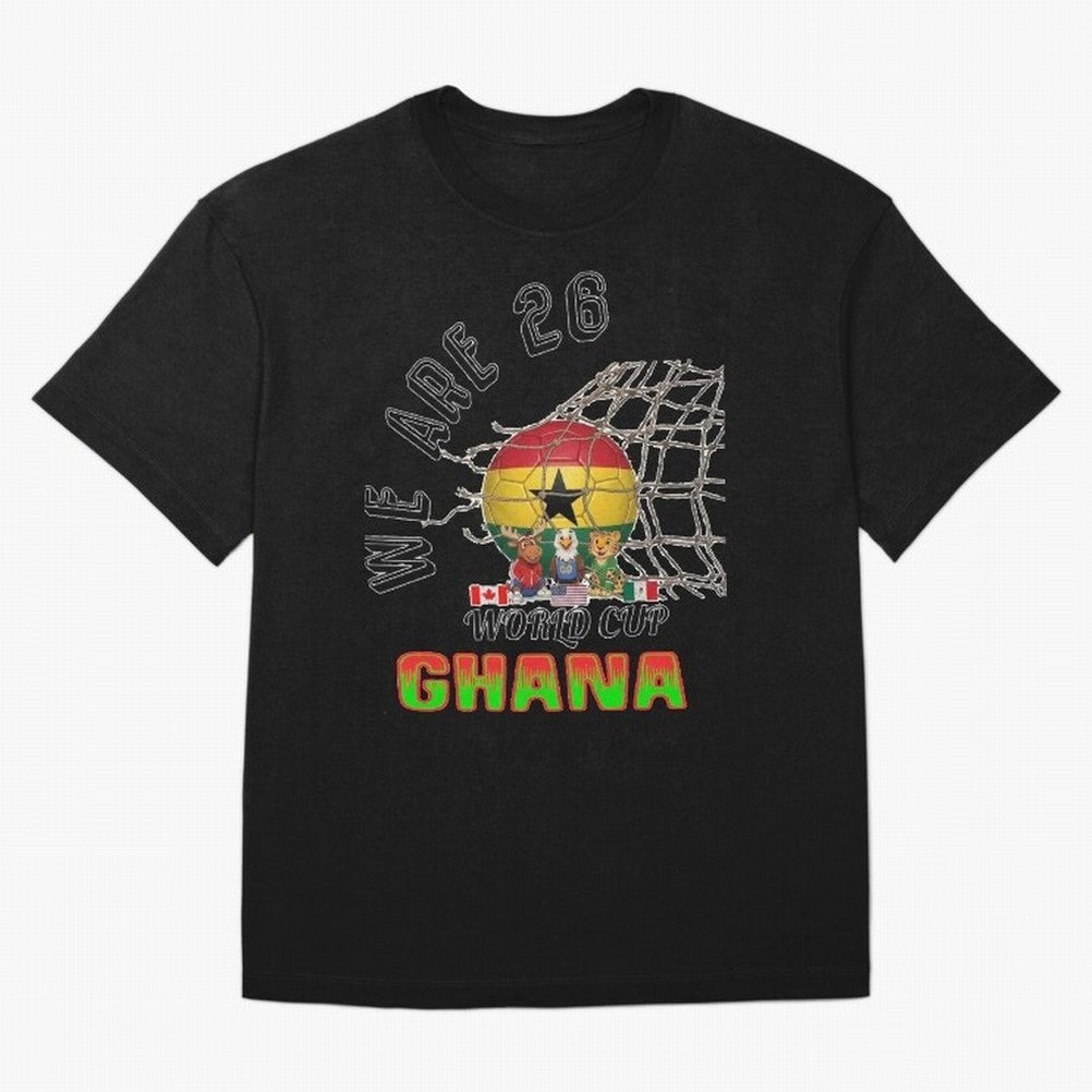 World cup 26 - Ghana Classic T-Shirt Celebrate the Next Chapter of Match Day Hype around FIFA World Cup 2026 Group Stage, Neymar, Argentina and Brazil, Stadium Memories, Football Loyalty, International Chants and Championship Tradition; Made for