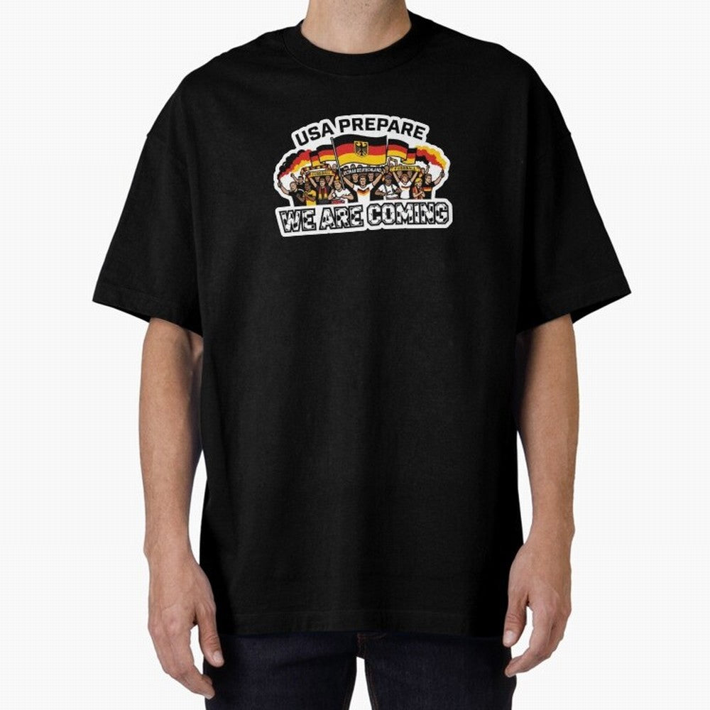 Germany Soccer Fans 2026 Sticker We Are Coming Classic T-Shirt Feel International Energy from the FIFA World Cup 2026 Journey through Mbappe and Neymar Highlights, Netherlands Pride, Football Festival Excitement, Trophy Ambitions, Country Rivalries