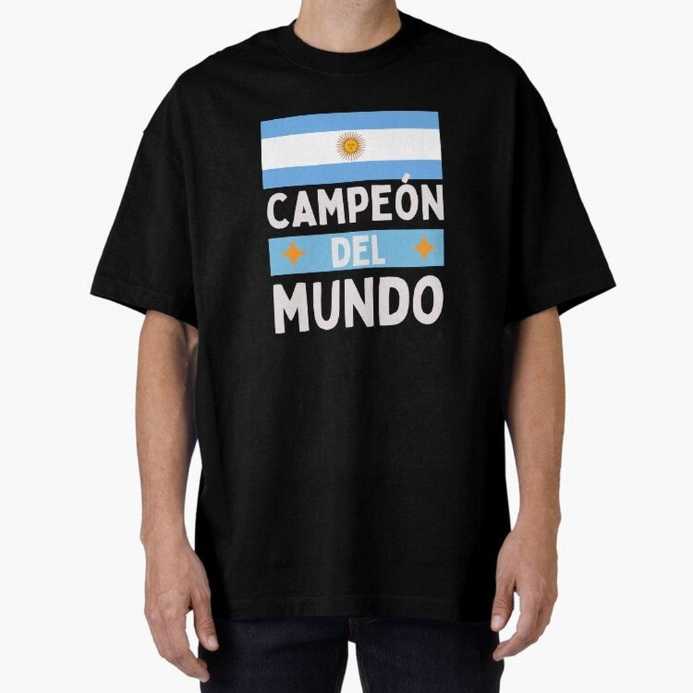 Argentina Campe¨®n del Mundo Classic T-Shirt Follow Every Goal of FIFA World Cup 2026 Group Stage Spirit, Driven by England, France and Netherlands, Haaland, Sports Nostalgia, International Competition, Famous Players and Unforgettable Victories;