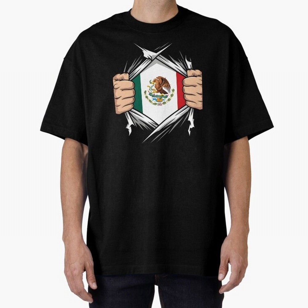 Mexico Flag Ripped Shirt Football Fan Classic T-Shirt Support FIFA World Cup 2026 Group Stage Spirit, Built around Argentina and Brazil, Cristiano Ronaldo, Football Passion, Legendary Performances, Festival Vibes and Supporter Community; Perfect