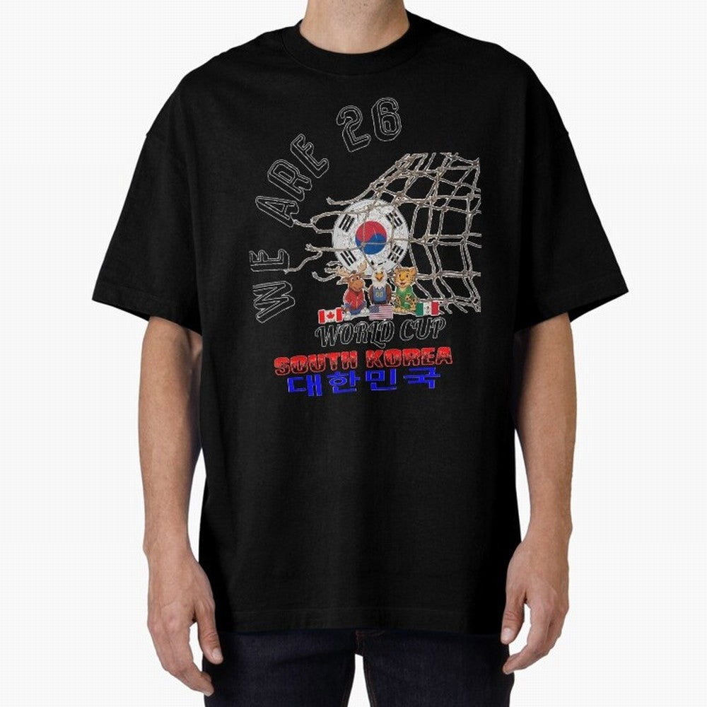 World cup 26 - South Korea Classic T-Shirt Make Every Kick Count in Global Football Passion for FIFA World Cup 2026 Group Stage, Made for CR7, Portugal, Spain and Germany, Fan Favorite Moments, National Team Passion, Big Match Drama and Soccer