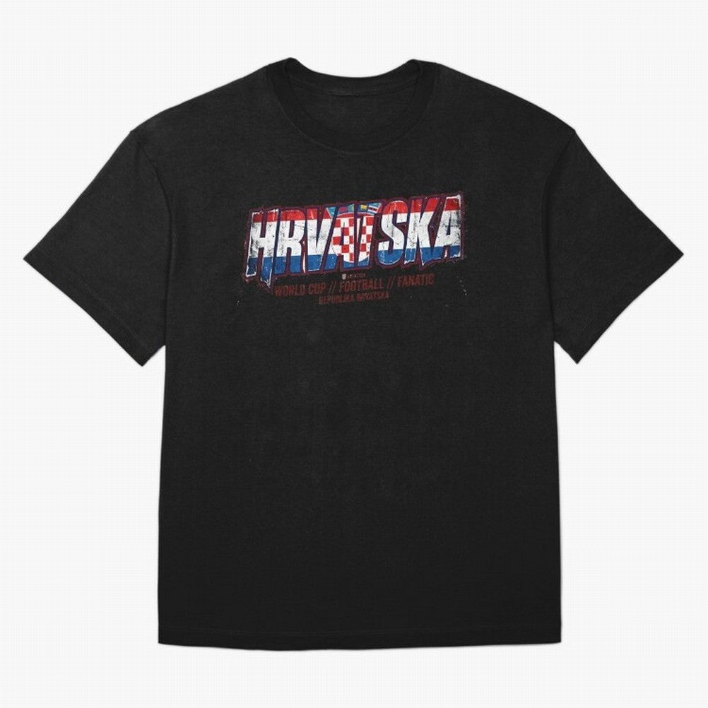 Croatia / Hrvatska Flag Soccer Fan Gift ¨C World Cup 2026 Classic T-Shirt Carry National Pride through Match Day Hype around FIFA World Cup 2026 Group Stage, Mbappe and Neymar, Spain, Champion Mindset, Group Stage Buzz, Knockout Tension and