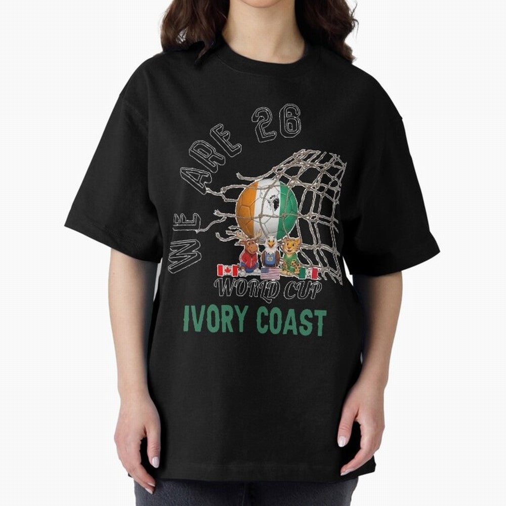 World cup 26 - Ivory Coast Classic T-Shirt Honor the Football Icons of FIFA World Cup 2026 for Fans of Mbappe and Neymar and Brazil, Portugal and Argentina, Bringing Retro Football Energy, Iconic Rivalries, Trophy Chase Drama and Stadium