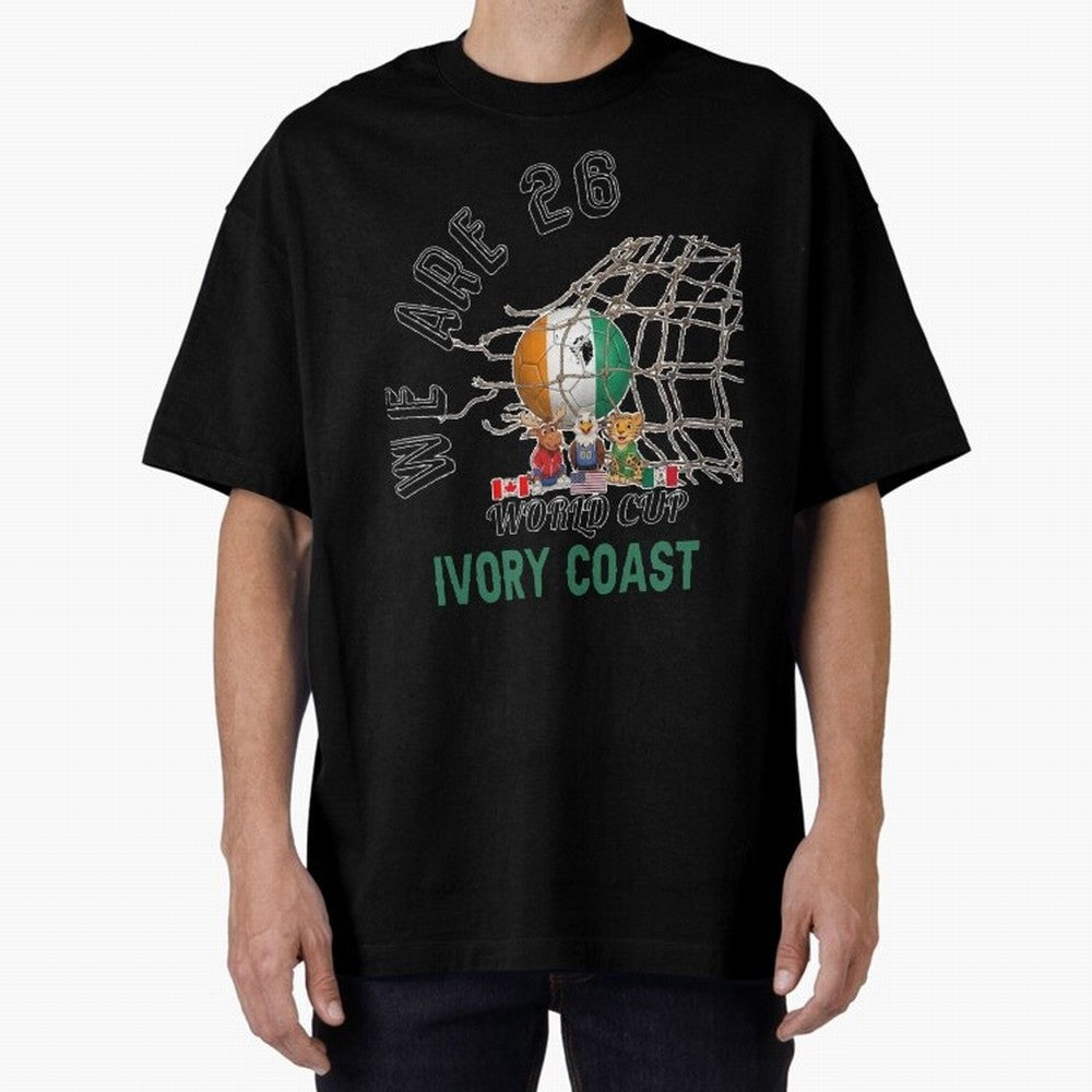 World cup 26 - Ivory Coast Classic T-Shirt Honor the Football Icons of FIFA World Cup 2026 for Fans of Mbappe and Neymar and Brazil, Portugal and Argentina, Bringing Retro Football Energy, Iconic Rivalries, Trophy Chase Drama and Stadium