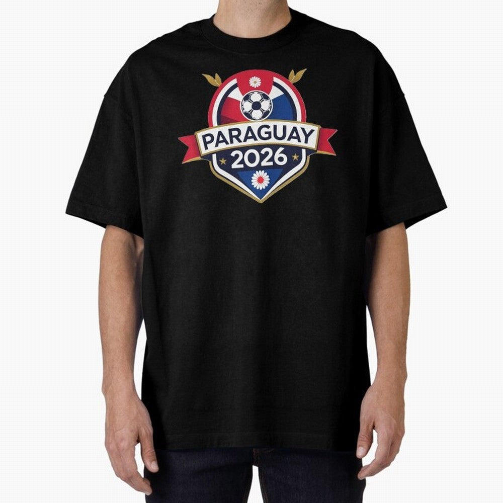 Paraguay WC2026 Classic T-Shirt Relive Match Day Hype around FIFA World Cup 2026 USA Canada Mexico, Mbappe and Neymar, Spain, Goal Celebration Energy, Supporter Heritage, Football Icons and Worldwide Tournament Joy; Created for Match Day Parties,