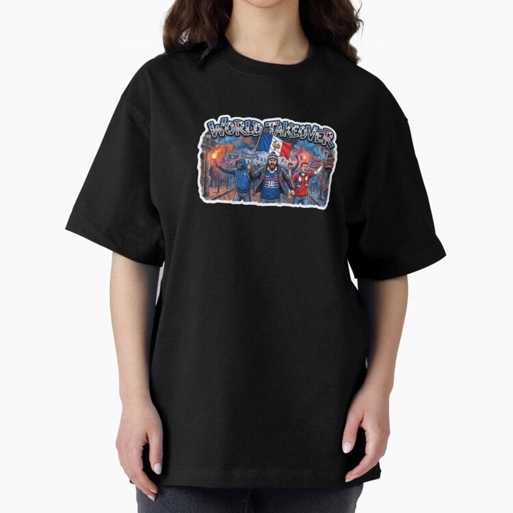France Soccer Fans Street Power Sticker 2026 Football Supporters Classic T-Shirt Join the Countdown to the FIFA World Cup 2026 Journey through CR7 Highlights, Argentina and Brazil Pride, Vintage Soccer Flavor, Modern Football Stars, National Flags
