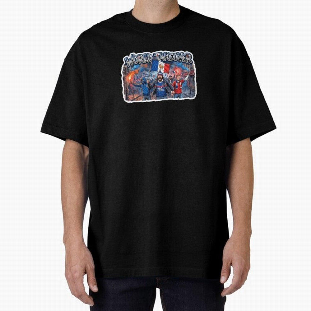 France Soccer Fans Street Power Sticker 2026 Football Supporters Classic T-Shirt Join the Countdown to the FIFA World Cup 2026 Journey through CR7 Highlights, Argentina and Brazil Pride, Vintage Soccer Flavor, Modern Football Stars, National Flags