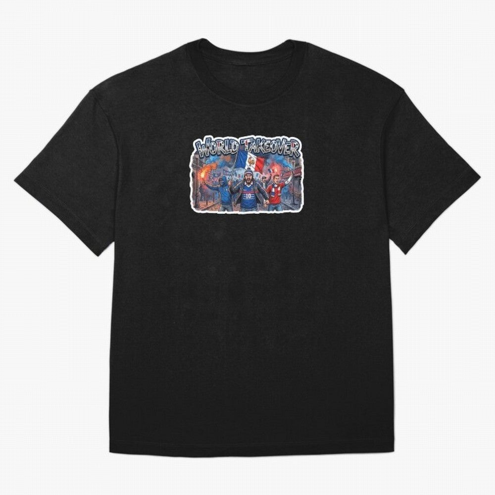 France Soccer Fans Street Power Sticker 2026 Football Supporters Classic T-Shirt Join the Countdown to the FIFA World Cup 2026 Journey through CR7 Highlights, Argentina and Brazil Pride, Vintage Soccer Flavor, Modern Football Stars, National Flags