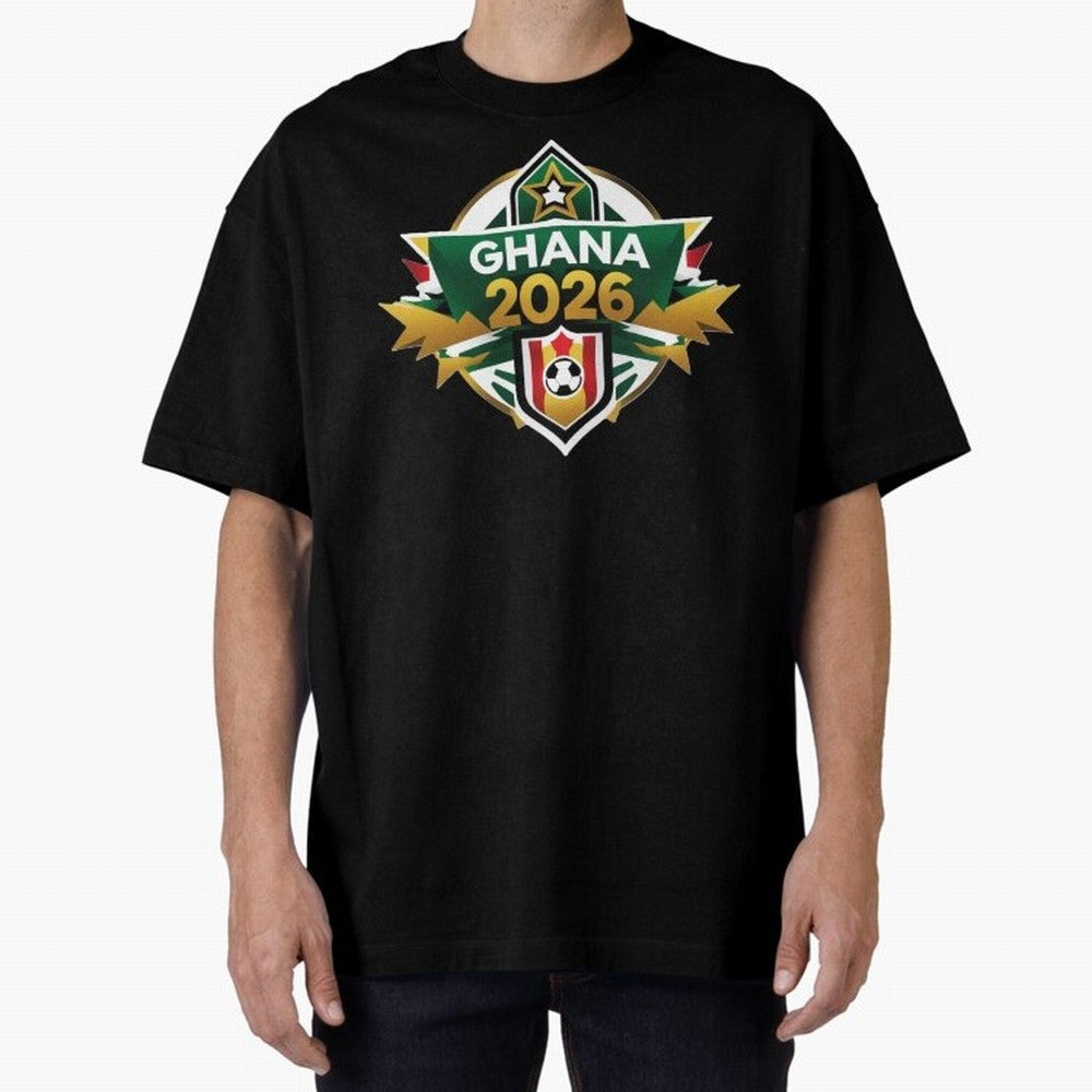 Ghana WC 2026 Classic T-Shirt Showcase FIFA World Cup 2026 Group Stage for Fans of CR7 and Messi and Argentina, Bringing Stadium Memories, Football Loyalty, International Chants and Championship Tradition; Made for Collectors Who Enjoy Iconic