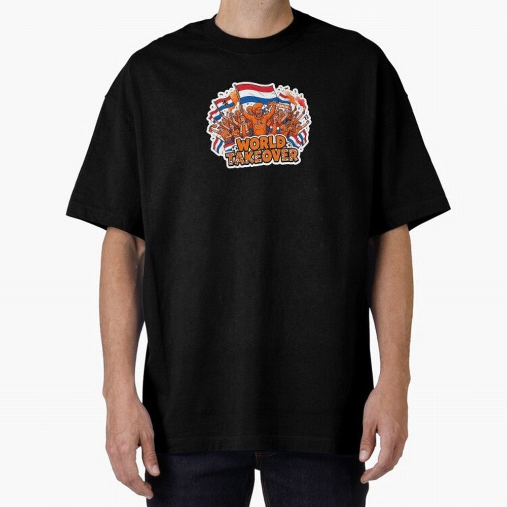Netherlands Soccer Fans Orange Power Sticker 2026 Football Supporters Classic T-Shirt Celebrate Every Goal in Match Day Hype around FIFA World Cup 2026 USA Canada Mexico, Neymar, Haaland and Cristiano Ronaldo, Argentina, Global Supporter Spirit,