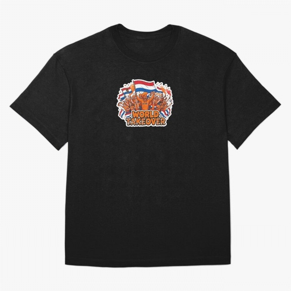 Netherlands Soccer Fans Orange Power Sticker 2026 Football Supporters Classic T-Shirt Celebrate Every Goal in Match Day Hype around FIFA World Cup 2026 USA Canada Mexico, Neymar, Haaland and Cristiano Ronaldo, Argentina, Global Supporter Spirit,