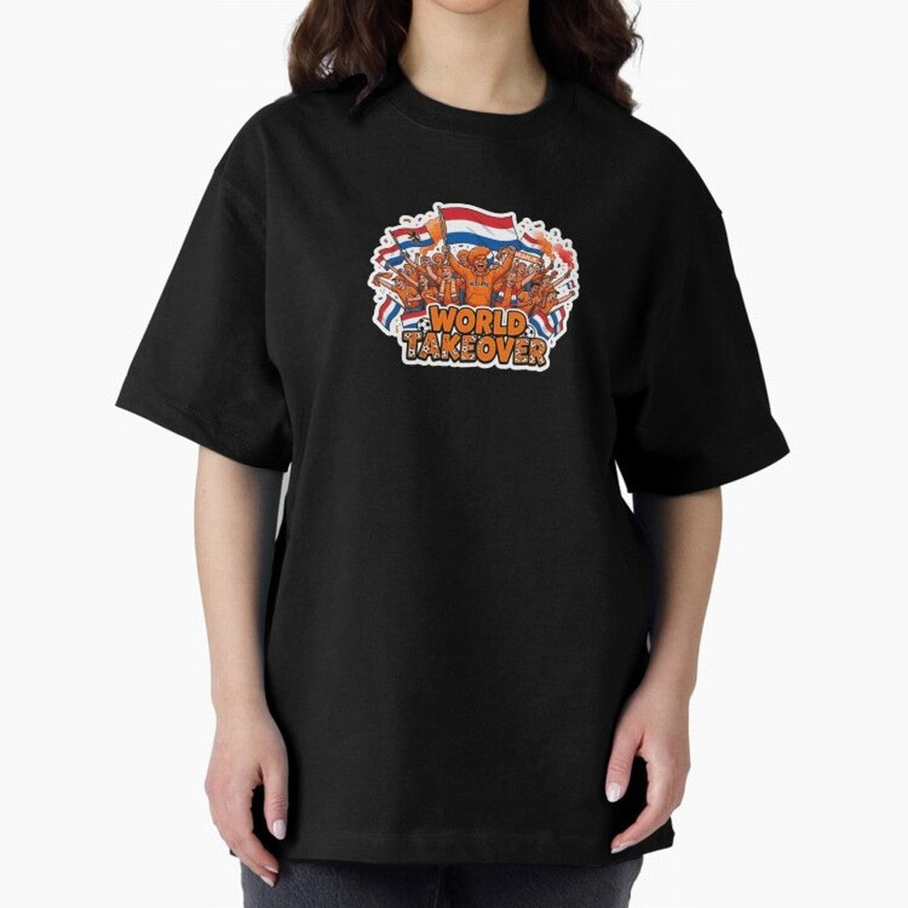 Netherlands Soccer Fans Orange Power Sticker 2026 Football Supporters Classic T-Shirt Celebrate Every Goal in Match Day Hype around FIFA World Cup 2026 USA Canada Mexico, Neymar, Haaland and Cristiano Ronaldo, Argentina, Global Supporter Spirit,