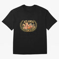 Elegant and Floral Atlanta 2026 World Cup Host City ¡ª Georgia Peach Laurel Wreath Classic T-Shirt Honor Champions and Dreams in Global Football Passion for FIFA World Cup 2026 USA Canada Mexico, Centered on Haaland, Spain and Netherlands, Match