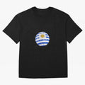 Uruguay Ball Classic T-Shirt Carry the Dream of the FIFA World Cup 2026 Journey through CR7 Highlights, Portugal, Spain and Germany Pride, Worldwide Fan Energy, Dramatic Goals, Stadium Lights and Championship Celebrations; Ideal for Fans Who Follow