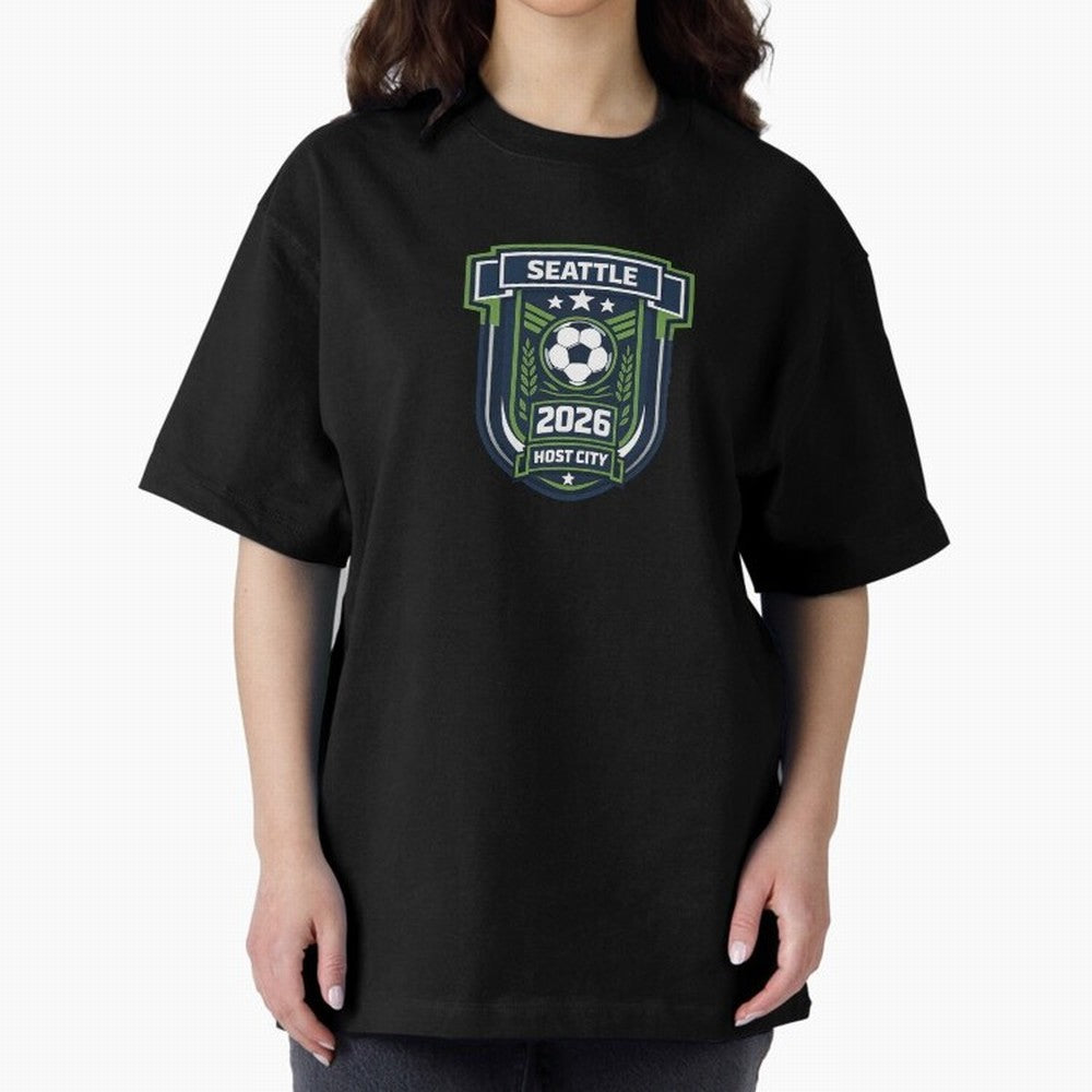 Seattle Host City World Cup 2026 Classic T-Shirt Spotlight FIFA World Cup 2026 USA Canada Mexico for Fans of Messi, CR7 and Mbappe and Netherlands, Bringing Football History, Final Match Energy, Crowd Noise and Once in a Lifetime Moments; Made for