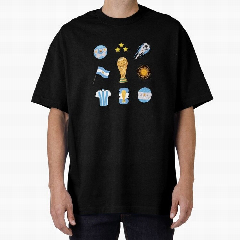 Argentina World Cup Champion 2026 Classic T-Shirt Celebrate the Stars of FIFA World Cup 2026 Group Stage for Fans of Neymar and Germany, Bringing Goal Celebration Energy, Supporter Heritage, Football Icons and Worldwide Tournament Joy; Perfect for