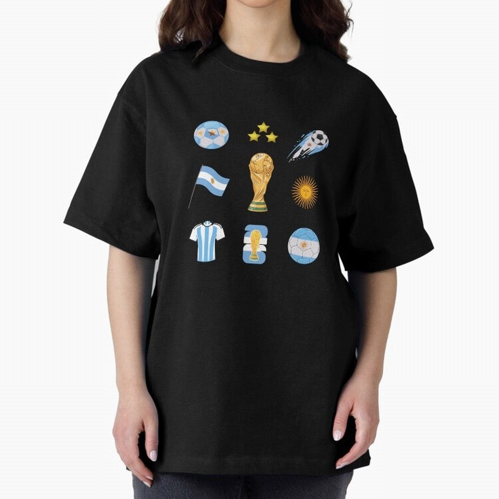 Argentina World Cup Champion 2026 Classic T-Shirt Celebrate the Stars of FIFA World Cup 2026 Group Stage for Fans of Neymar and Germany, Bringing Goal Celebration Energy, Supporter Heritage, Football Icons and Worldwide Tournament Joy; Perfect for