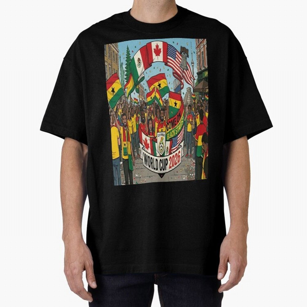 Ghana World Cup 2026 Classic T-Shirt Celebrate Fan Culture around Match Day Hype around FIFA World Cup 2026 Group Stage, Haaland, England and Germany, Supporter Pride, Iconic Celebrations, Legendary Names and Global Match Day Energy; Great for