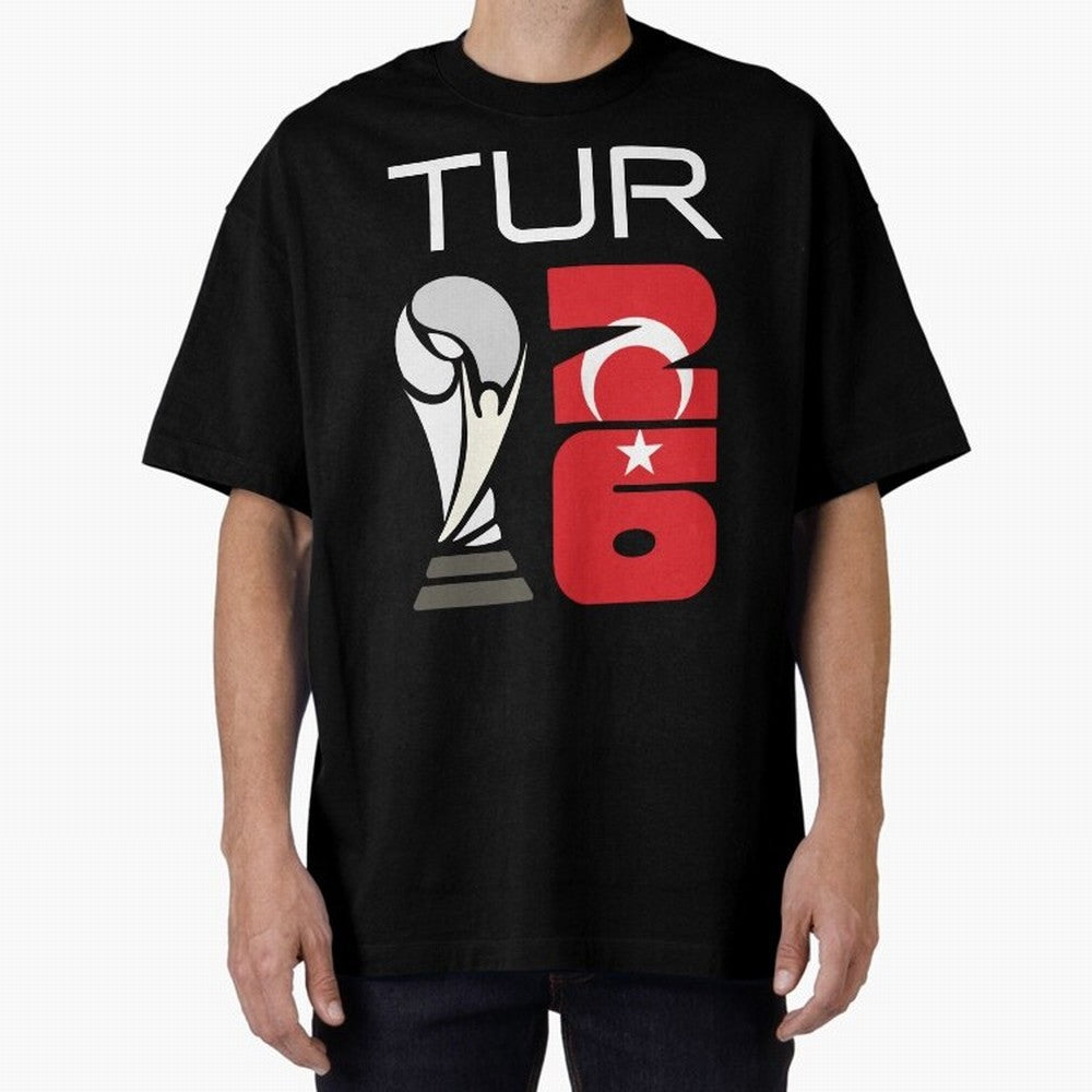 Turkey 2026 Soccer World Cup Trophy Turkish Flag Design Classic T-Shirt Discover Global Football Passion for FIFA World Cup 2026, Inspired by Mbappe, Portugal, Classic Soccer Heritage, Championship Pressure, Fan Loyalty and International Pride;