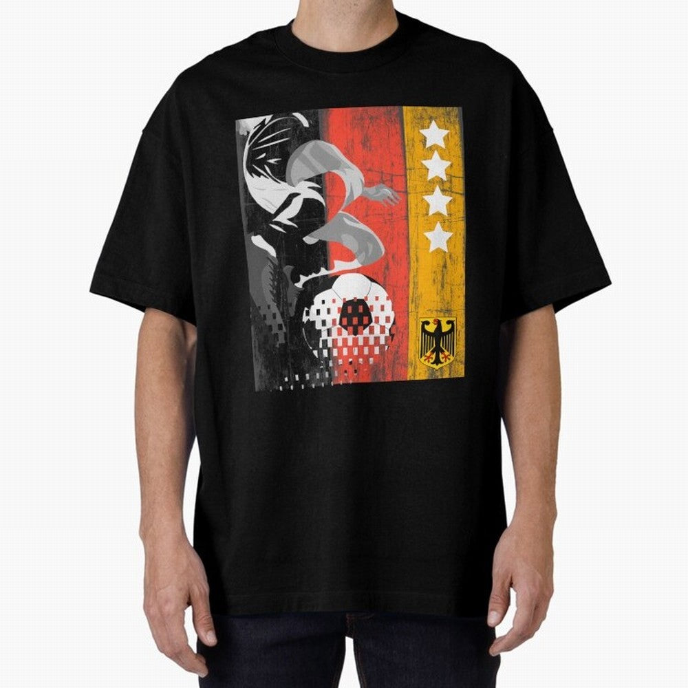 Fan Design Germany 2026 Classic T-Shirt Celebrate the Stars of Global Football Passion for FIFA World Cup 2026, Connected to Haaland, Argentina, France and Brazil, Football Festival Excitement, Trophy Ambitions, Country Rivalries and Star Player