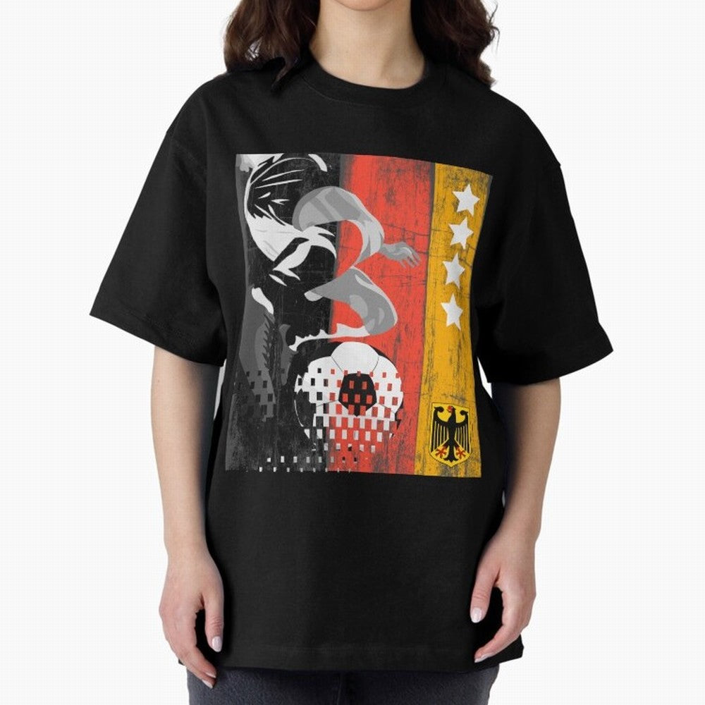 Fan Design Germany 2026 Classic T-Shirt Celebrate the Stars of Global Football Passion for FIFA World Cup 2026, Connected to Haaland, Argentina, France and Brazil, Football Festival Excitement, Trophy Ambitions, Country Rivalries and Star Player
